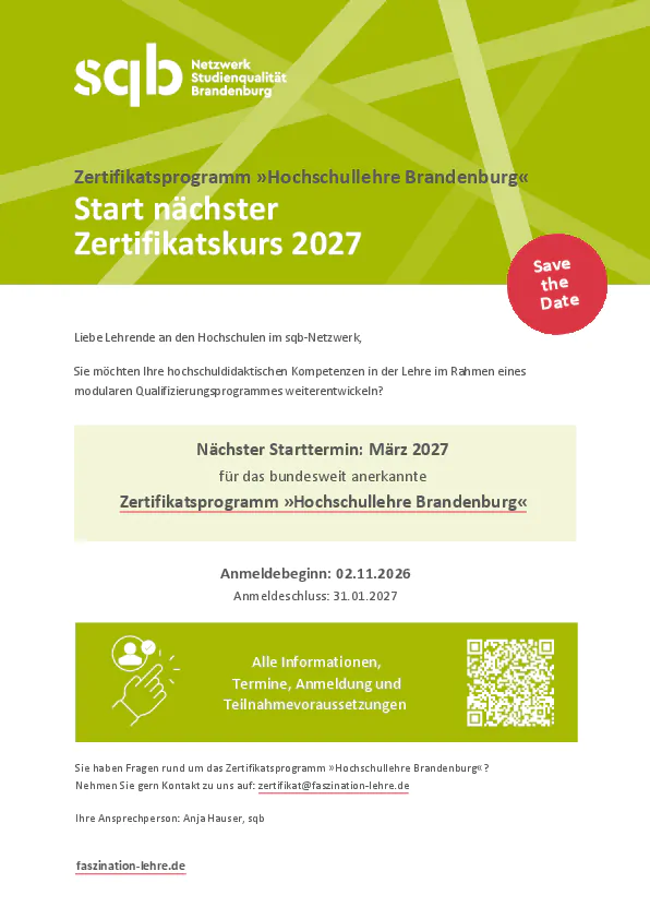 SQB Save the Date Zertifikatskurs 2027 web - SQB_Save-the-Date_Zertifikatskurs-2027_web